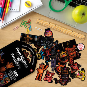 Five Nights at Freddy’s decal on skateboard for edgy customization.