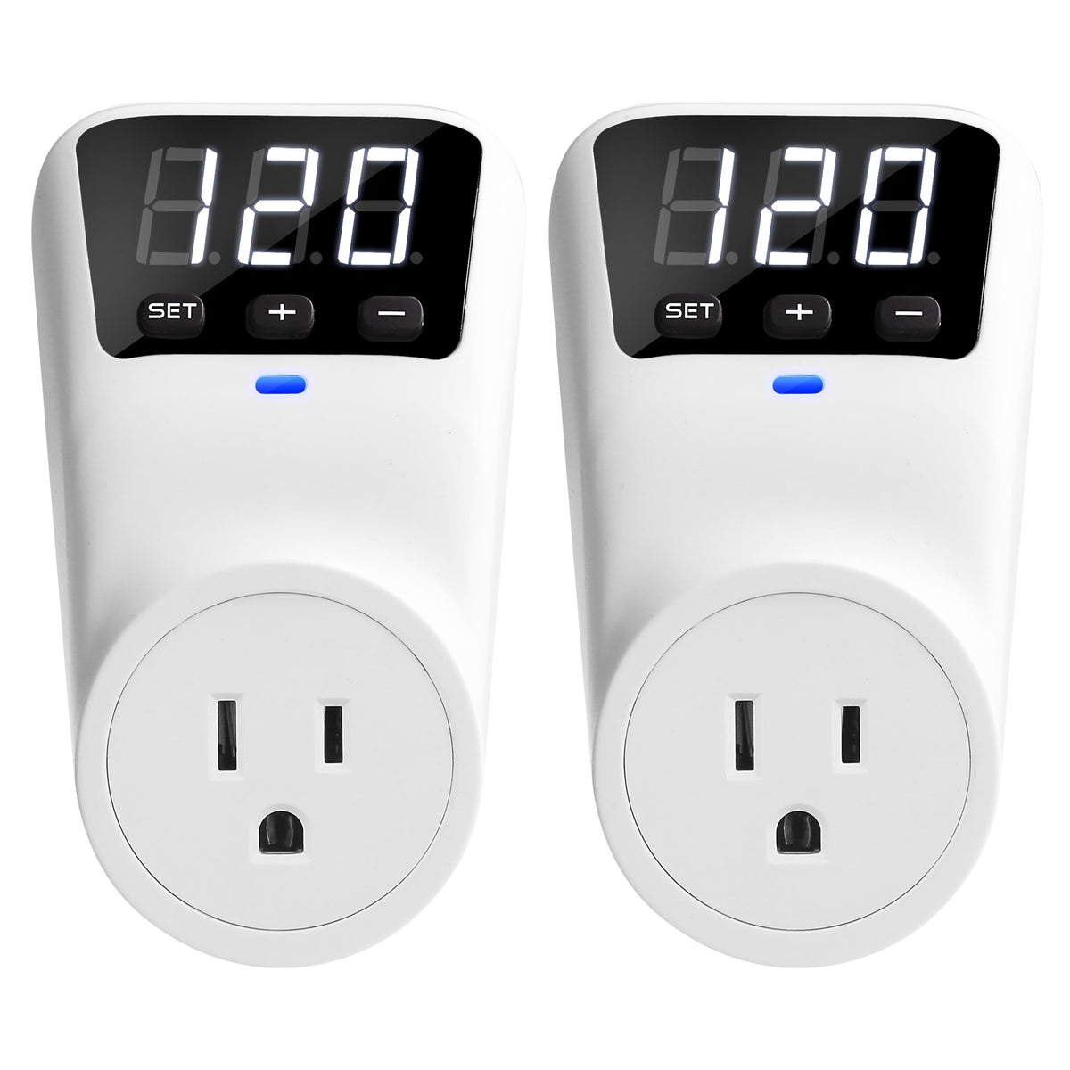 treybair front panel and display showing voltage and controls for easy monitoring