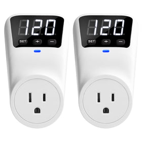 treybair front panel and display showing voltage and controls for easy monitoring