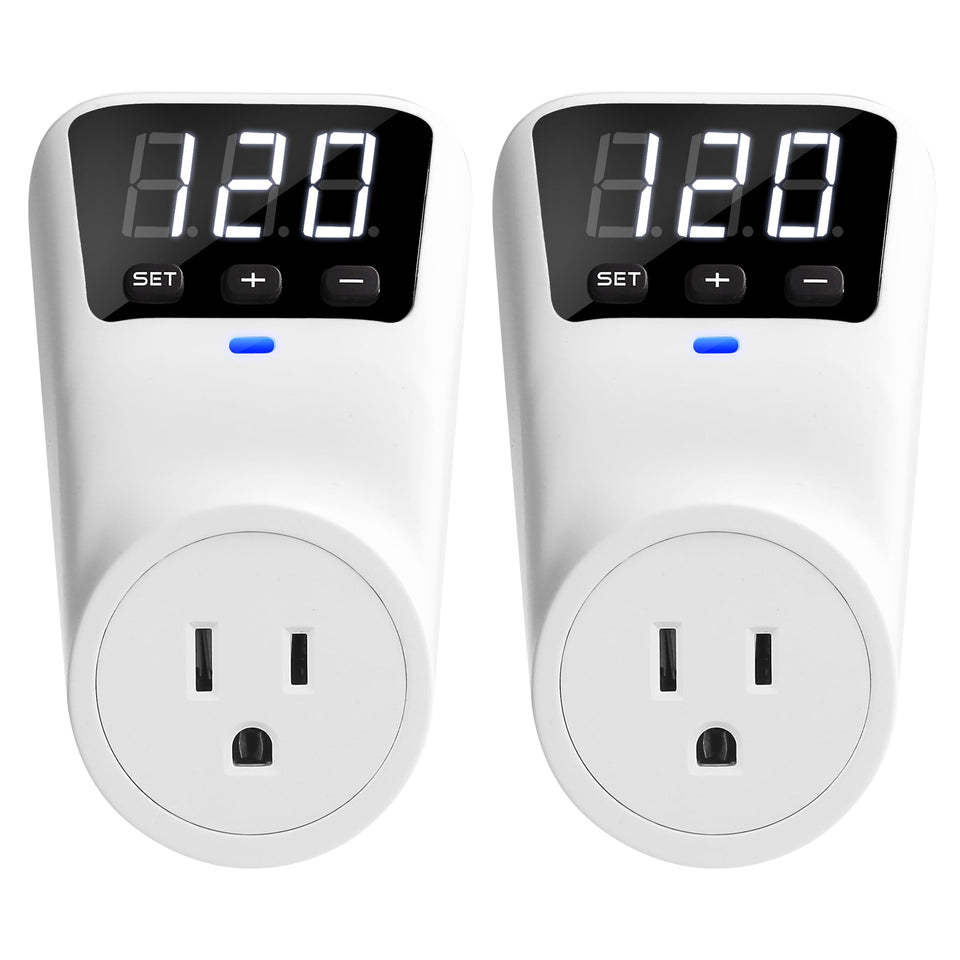 treybair front panel and display showing voltage and controls for easy monitoring
