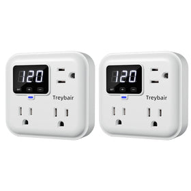 Treybair front view mounted on wall showing protective benefit