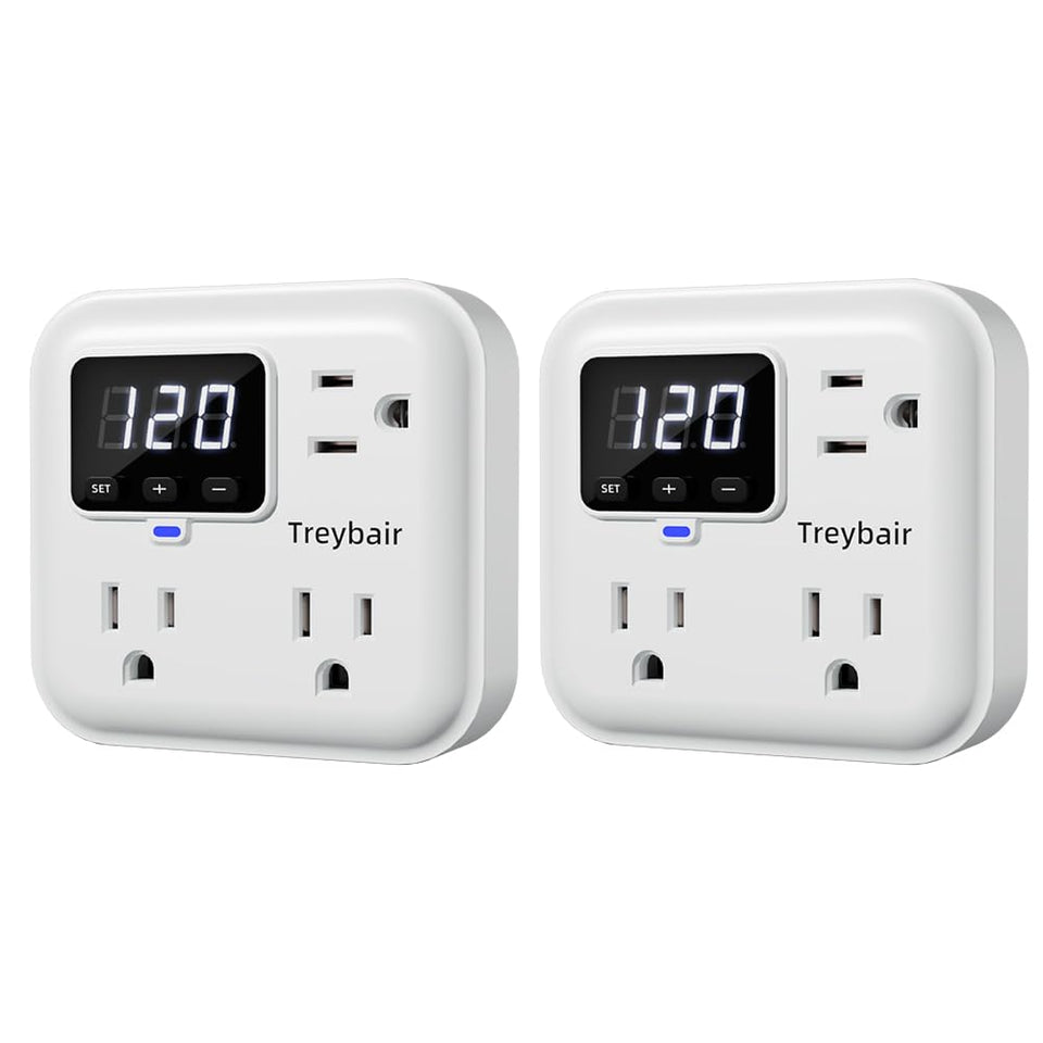 Treybair front view mounted on wall showing protective benefit
