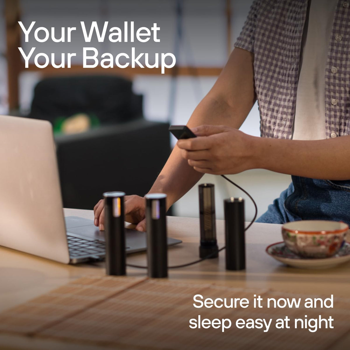 Trezor Keep Metal four-letter entry system simplifies setup