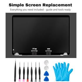 TRGSLKSS screwdriver and cleaning brush support precise setup and clean connections