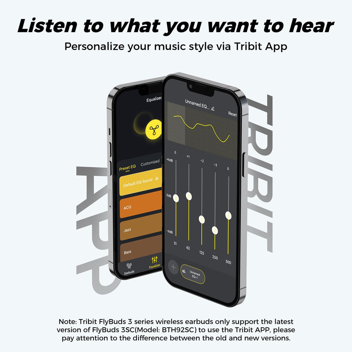 Tribit FlyBuds 3 used during outdoor run showing IPX8 waterproofing and sweat resistance