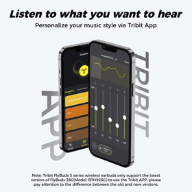 Tribit FlyBuds 3 used during outdoor run showing IPX8 waterproofing and sweat resistance