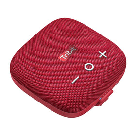Tribit StormBox Micro 2 front view showing controls and grille for powerful sound