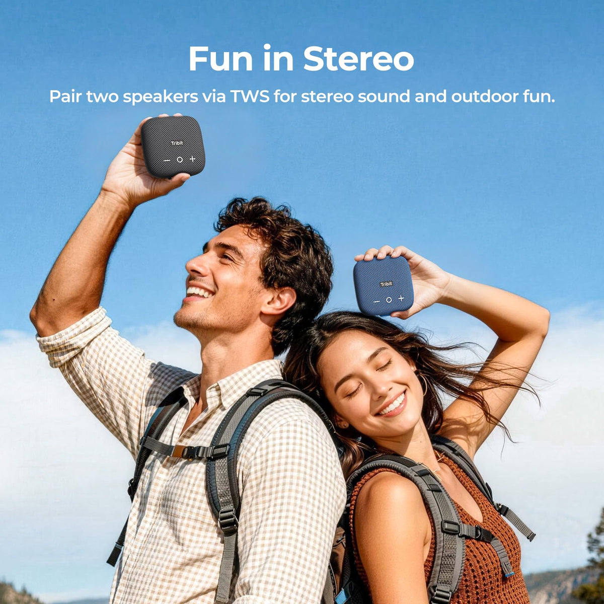 Tribit StormBox Micro 2 mounted on bike handlebar for outdoor mobility and durable use