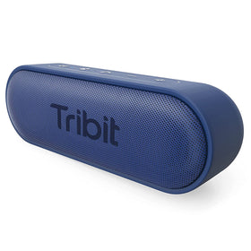 Tribit XSound Go front view showing speaker grille and clear sound