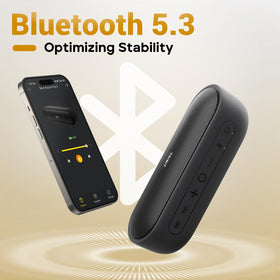 Tribit XSound Plus 2 24-hour playtime for all-day music.
