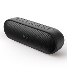 Tribit XSound Plus 2 front view, portable design for travel and parties.