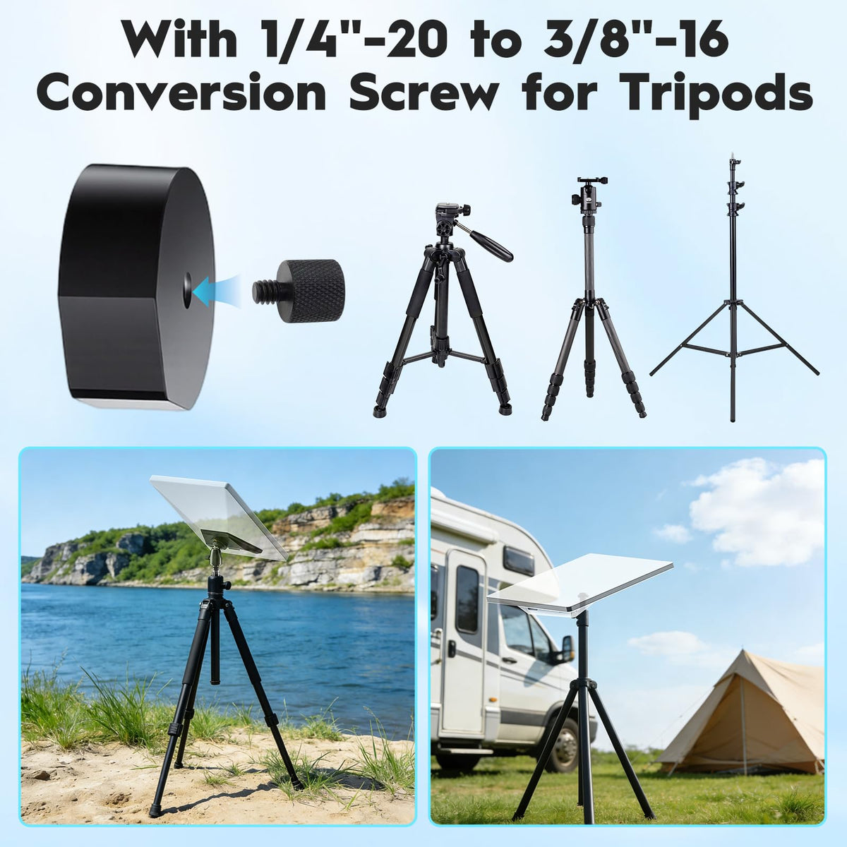 Tridep Starlink Mini Mount adjustable arm allows flexible pitch and rotation.