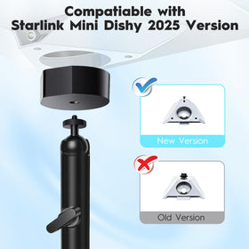 Tridep Starlink Mini Mount all-metal body resists rust and harsh weather conditions.