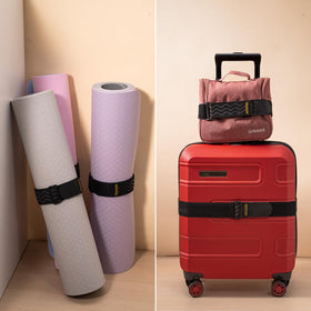 Trilancer cinch straps offer secure bike accessories and cargo.
