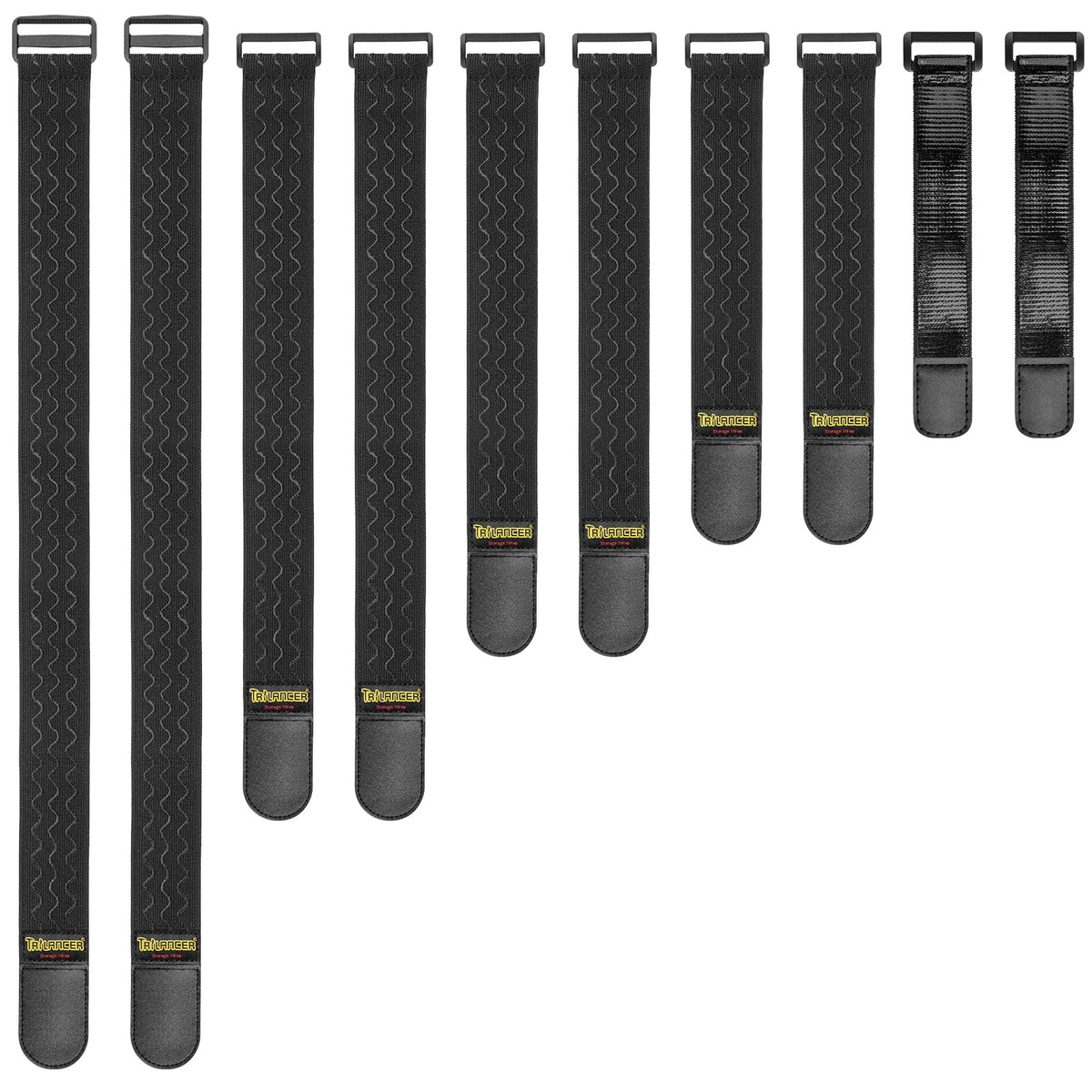 Trilancer elastic cinch strap 24-inch bundle for versatile long-bundle tasks