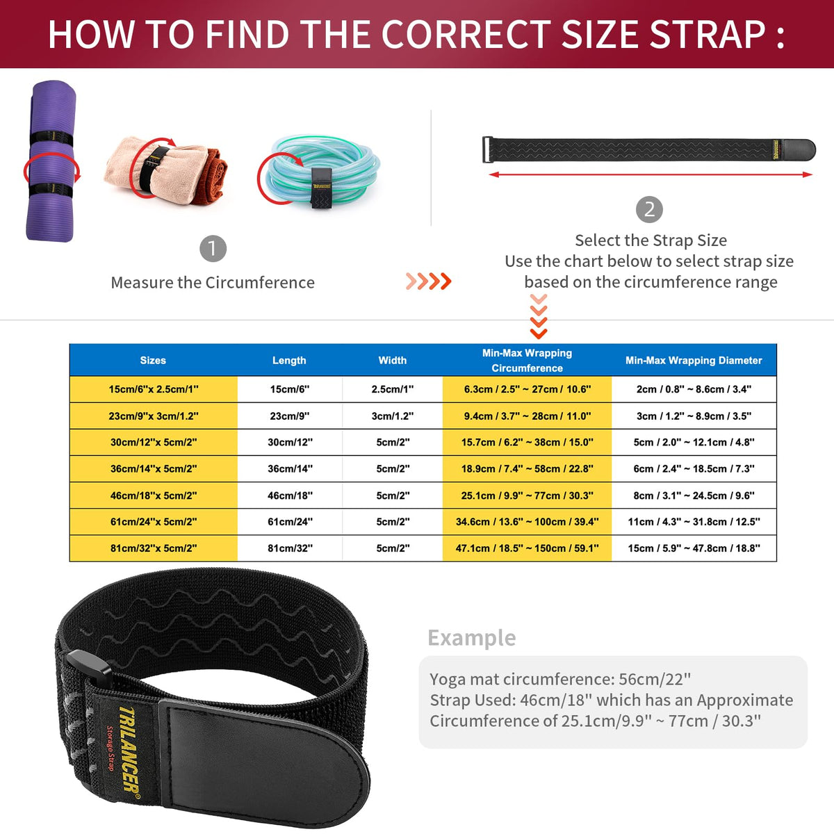 Trilancer luggage bundle straps simplify packing and transport.
