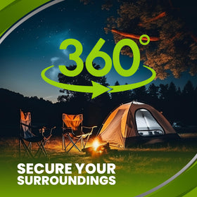 Compact 85-foot line from Trip Alarm Co for travel and storage.