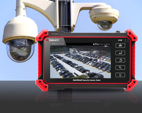 Triplett CamView IP Pro 5in performs RJ45 TDR and UTP cable tests for network confidence