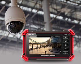Triplett CamView IP Pro 5in WiFi hotspot ready for testing wireless cameras