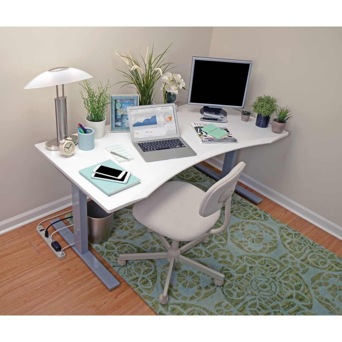TRIPP LITE close-up of LED and dual USB ports for charging convenience