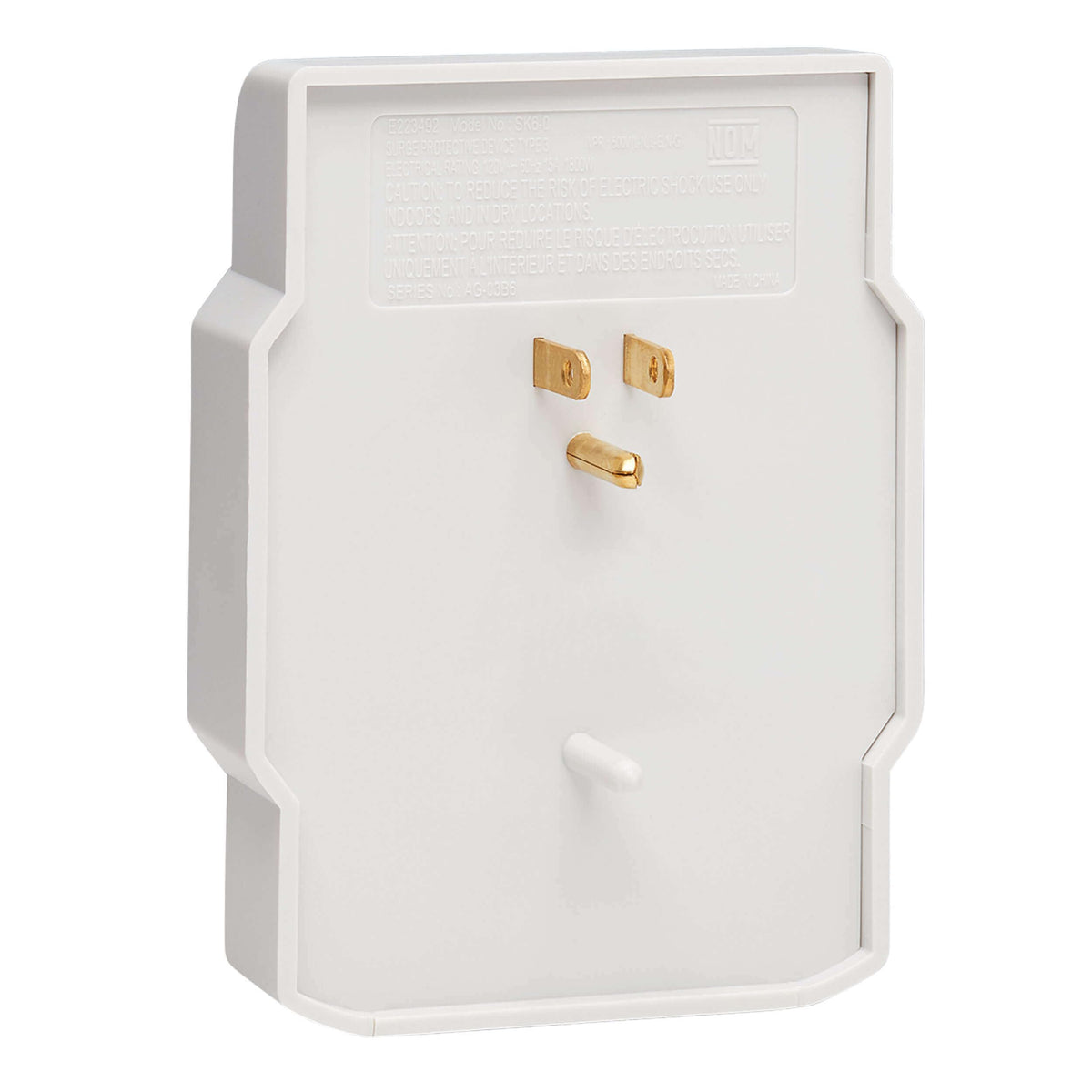 TRIPP LITE diagnostic LED indicator confirms surge protection is active.