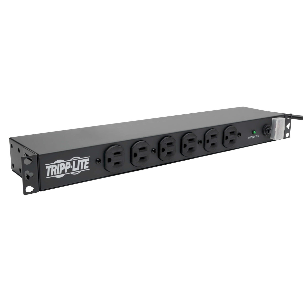 Tripp Lite DRS-1215 with fourteen outlets front and rear for flexible rack installation.
