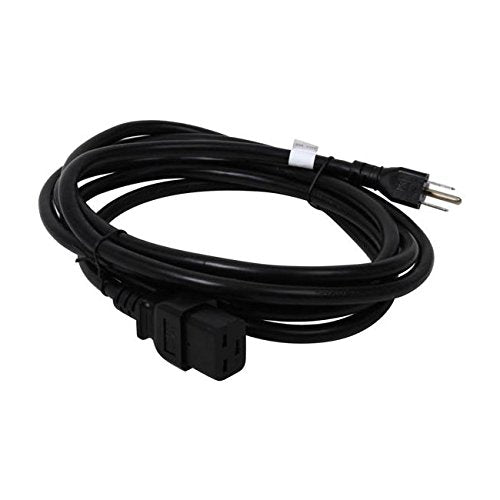 TRIPP LITE heavy-duty power cord, side view, supports reliable 125V, 15A connections.