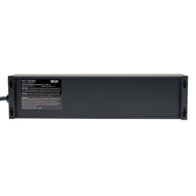 TRIPP LITE HT10DBS right-angle plug keeps furniture flush against walls.