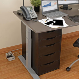 TRIPP LITE IBAR4-6D mounting slots enable wall or under-desk installation.