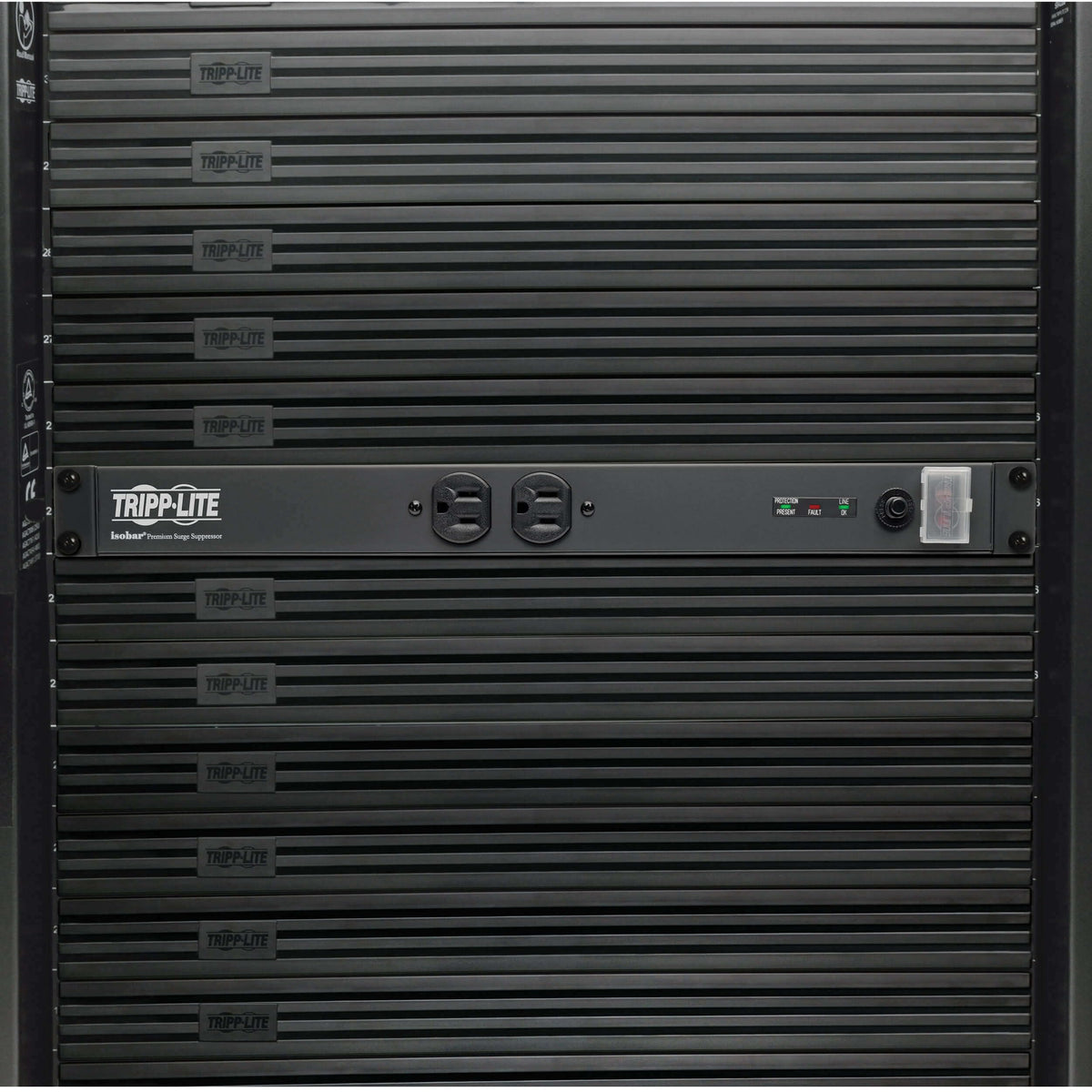 TRIPP LITE Isobar12ULTRA isolated filter banks reduce EMI/RFI noise