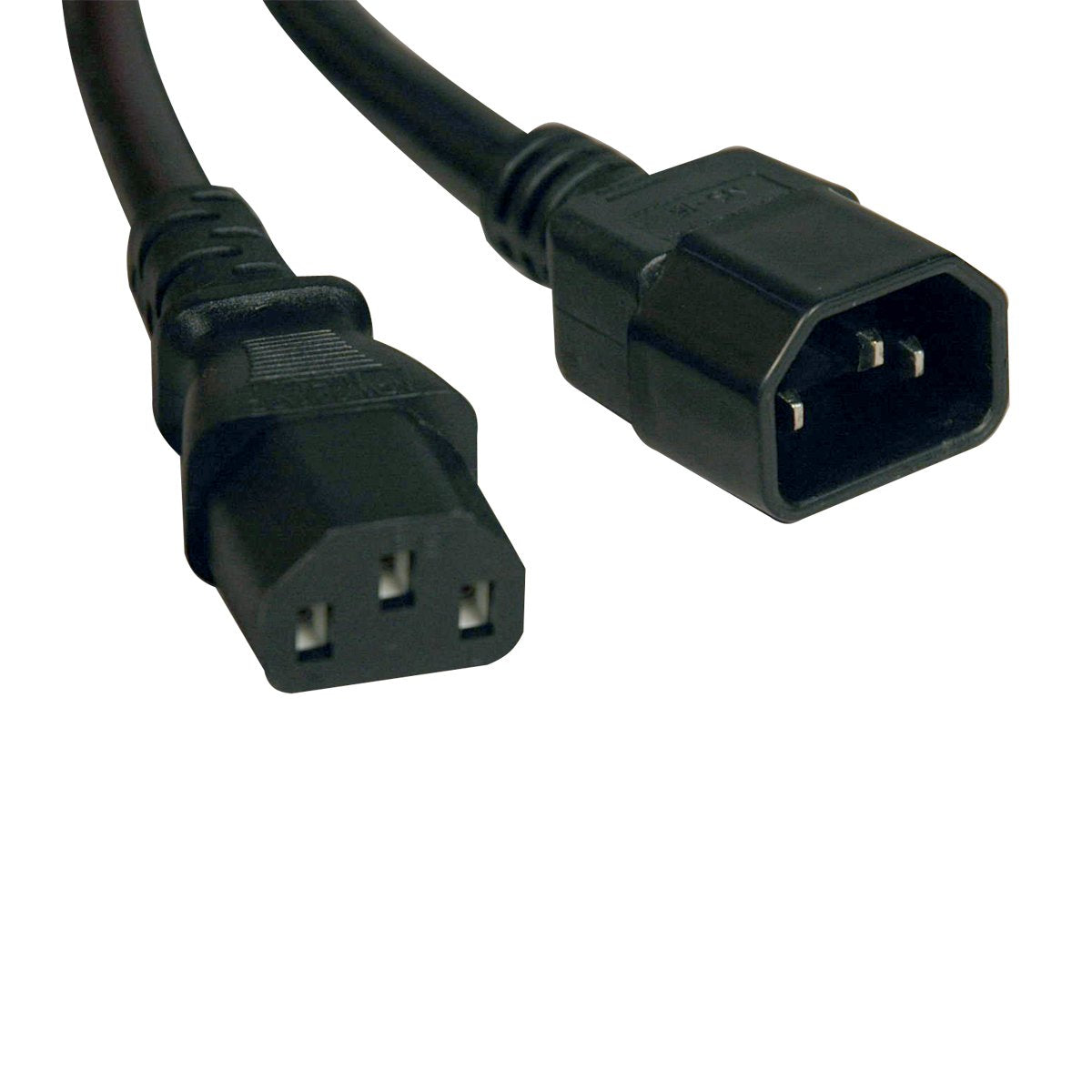TRIPP LITE P005-010 power cable with C13-C14 connectors for reliable server power