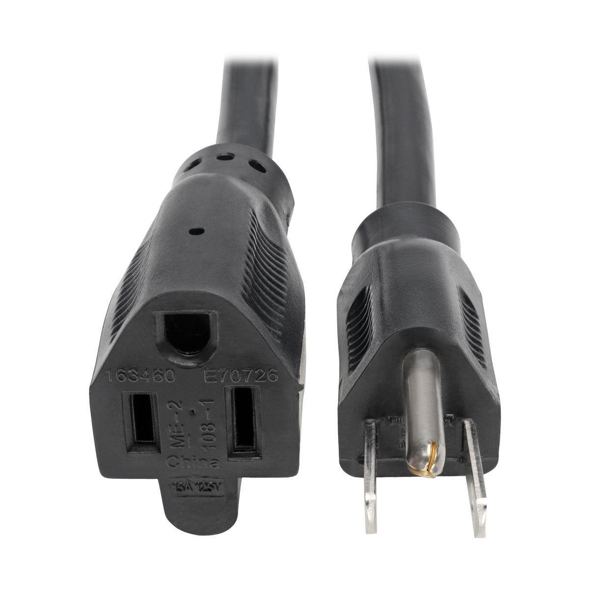Tripp Lite P024-006 6 ft heavy-duty extension cord for expanded power reach.