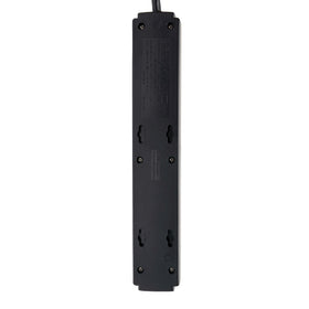 Tripp Lite with a laptop being plugged in showing simple, single-touch power control