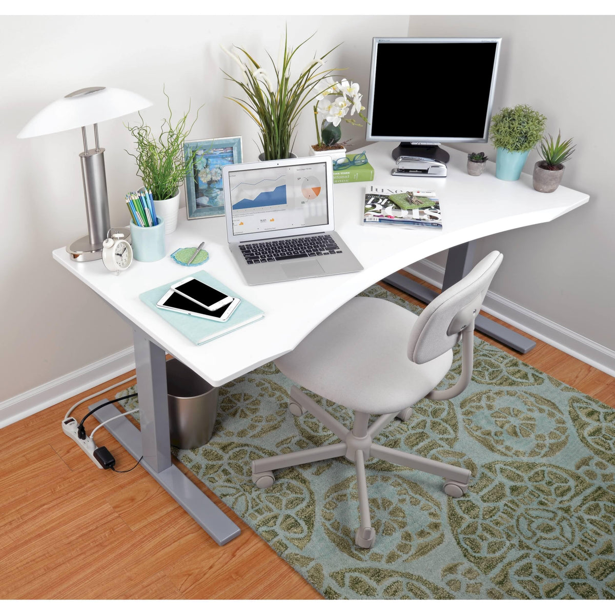 TRIPP LITE Protect It! TLP602 gray housing with wall-mount tabs for flexible placement