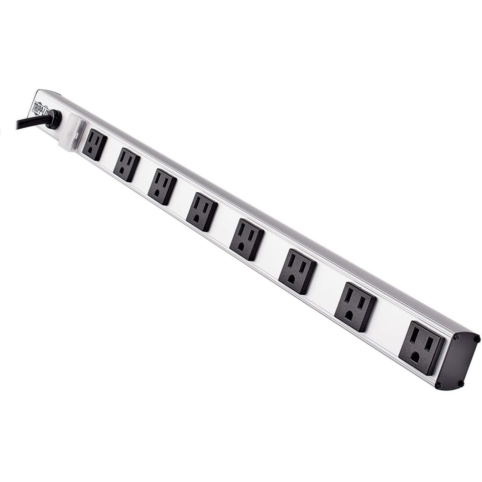Tripp Lite PS2408RA with 8 outlets for versatile power distribution in any workspace