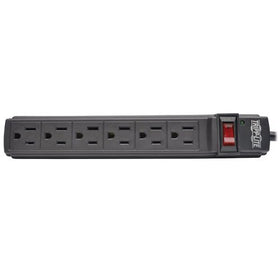 Tripp Lite PS66B underside with keyhole slots for wall or desk mounting convenience