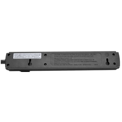Tripp Lite PS66B illuminated on/off switch and 15A breaker close-up for visible control