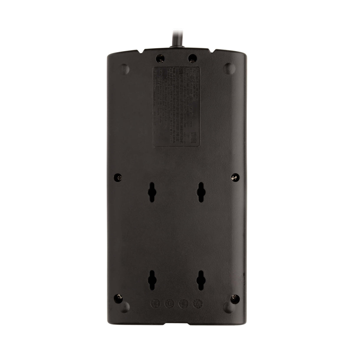 TRIPP LITE eight-foot cord stretched to distant outlet demonstrating reach and flexibility