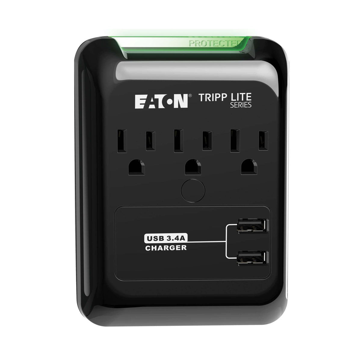 Compact TRIPP LITE SK30USB wall tap ideal for travel, dorms, hotels, and offices