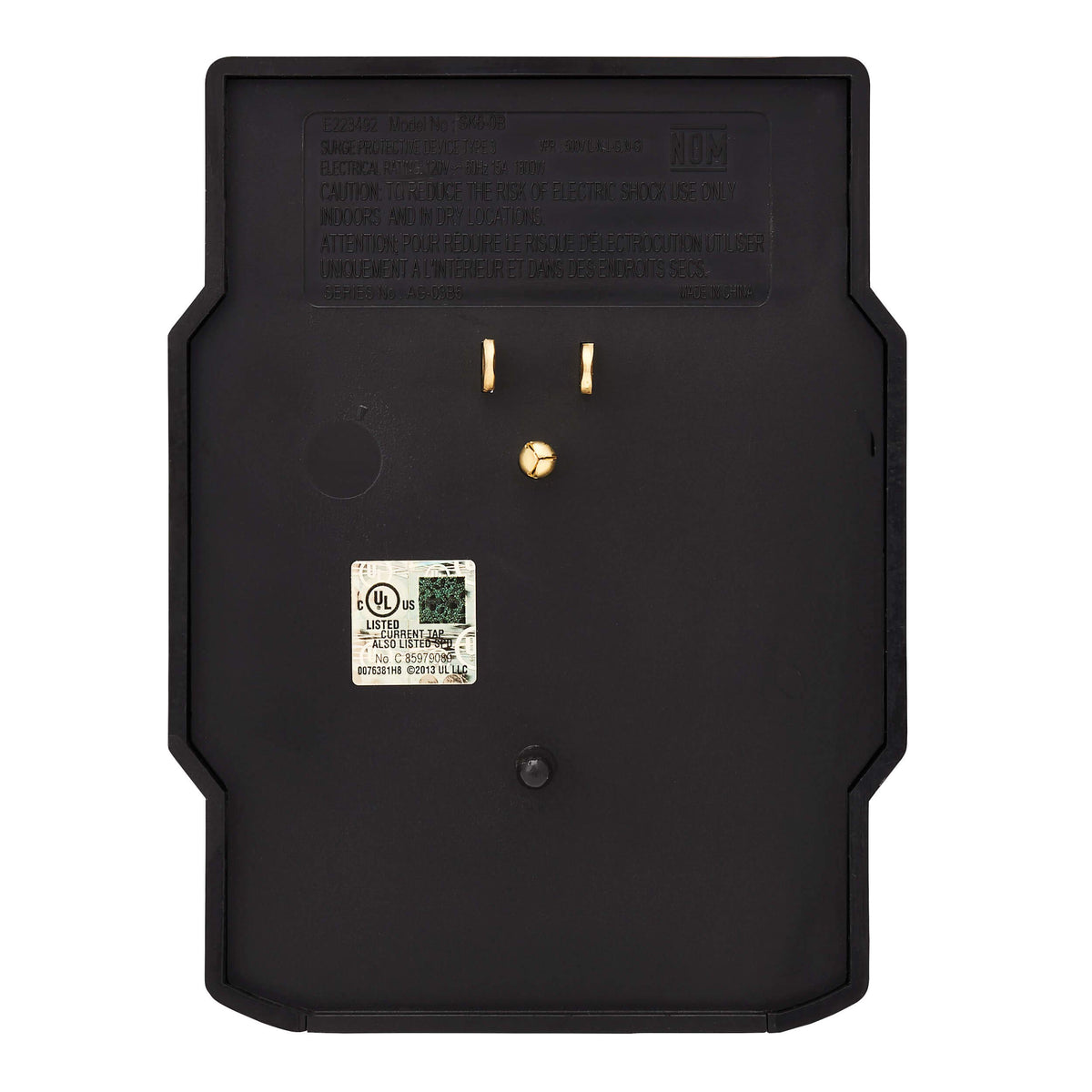 TRIPP LITE SK6-0B diagnostic LED confirms protection status at a glance