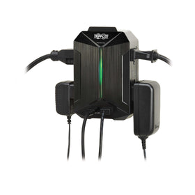 TRIPP LITE SK62USBC compact black housing fits any desk or cabinet