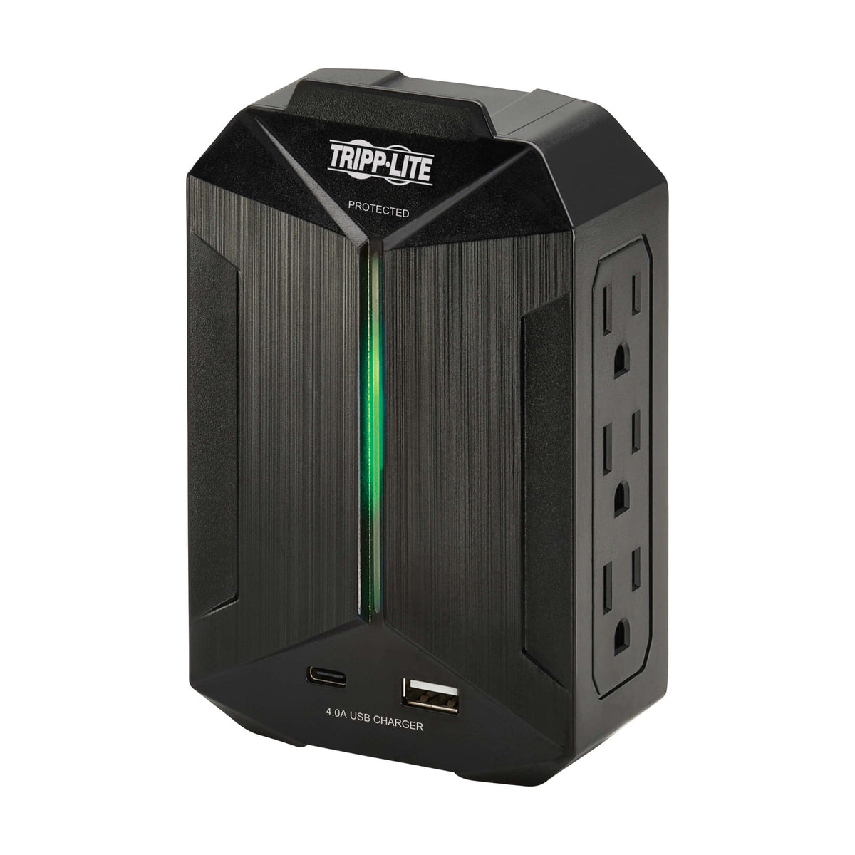 TRIPP LITE SK62USBC USB-C and USB-A ports enable simultaneous device charging