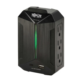 TRIPP LITE SK62USBC USB-C and USB-A ports enable simultaneous device charging