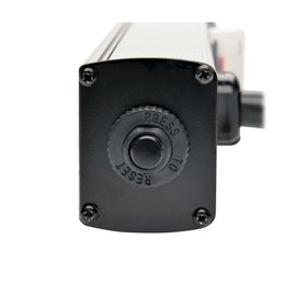 TRIPP LITE SS7619 15A resettable circuit breaker helps manage overload risk.