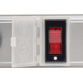 TRIPP LITE SS7619 adjustable mounting clips enable versatile installation.