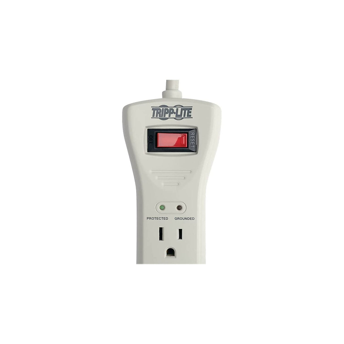 TRIPP LITE close-up of widely spaced outlets fitting large adapters benefit