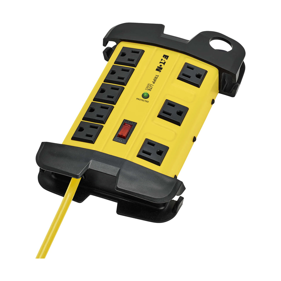 TRIPP LITE TLM812SA eight outlets for workshop power access.