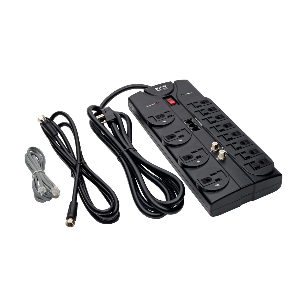 TRIPP LITE scale image with remote to show size and real-world placement