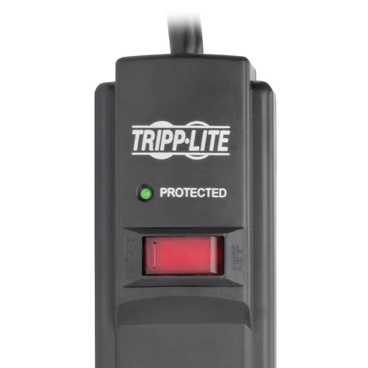 TRIPP LITE underside keyhole slots for easy wall or desk mounting