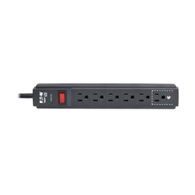 TRIPP LITE TLP63B 15A circuit breaker protects equipment during faults